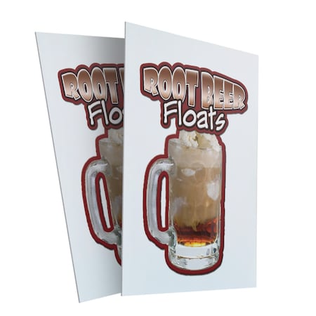 Signmission Root Beer Float, Plastic Signs Only 24 Inch x 36 Inch ...