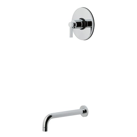 Kingston Brass Single-Handle Pressure Balanced Tub Faucet, Polished Chrome KB6331NDLTO