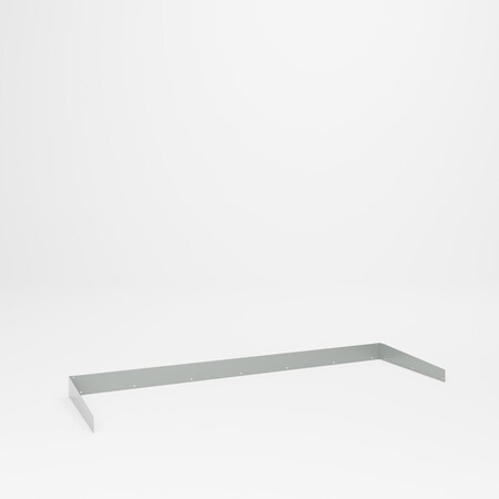 Pucel Side & Back Stop Set, 96in W x 30in D, Black 3096