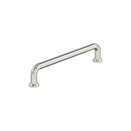 Amerock Factor 5-1/16 inch 128mm Center-to-Center Polished Nickel Cabinet Pull BP36782PN