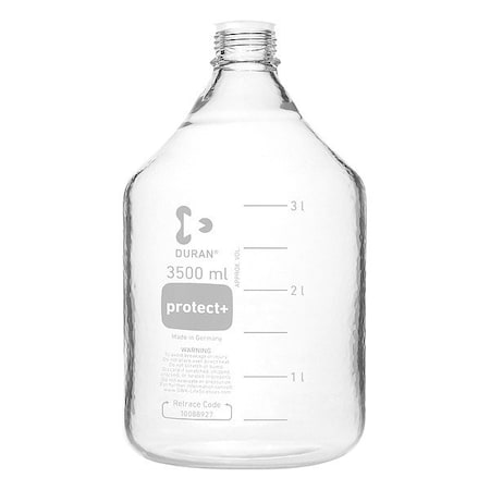 Duran Safety Coated Btl, Boro Glass, 295mm H 218056985