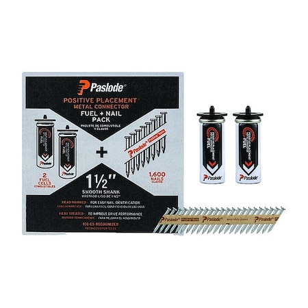 Paslode POSITIVE PLACEMENT FUEL + NAIL PACK 650938