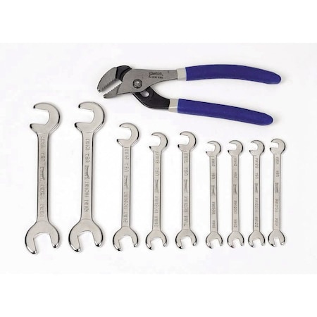 Williams Williams Mini Open End Wrench Set, Plier, 10 pcs. JHWMWS-1110