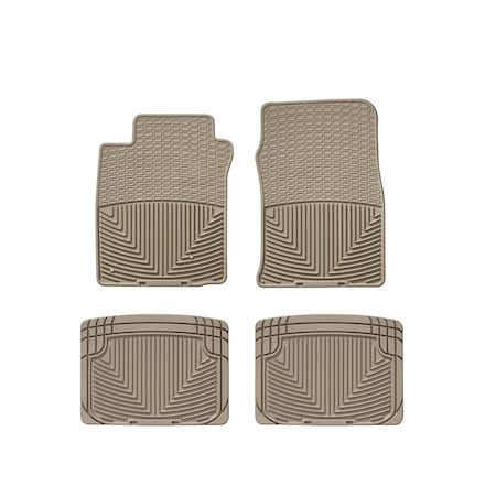 Weathertech Tan, Front and Rear All Weather Floor Mats W39TN-W20TN