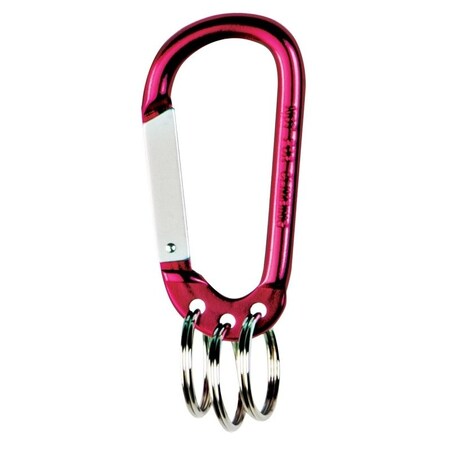 Hy-Ko 2GO Series Key Carabiner, Aluminum KC570