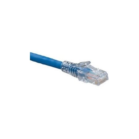 Leviton Extreme 6+ Patch Cord, Cat 6, 5 Ft, Blue, Slimline 6D460-5L