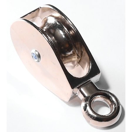 Baron Tackle Pulley, 5/16 in Rope, 1-1/2 in Sheave 0174ZD-1-1/2