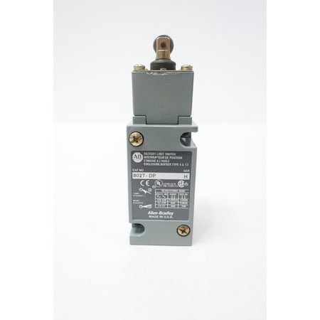 Allen Bradley OILTIGHT LIMIT SWITCH 120-600V-AC 802T-DP