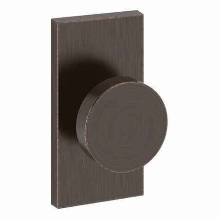 Baldwin Passage Contemporary Knob with Contemporary 5in Rose with 6AL Latch and Dual Strike Venetian PSCONCFR112
