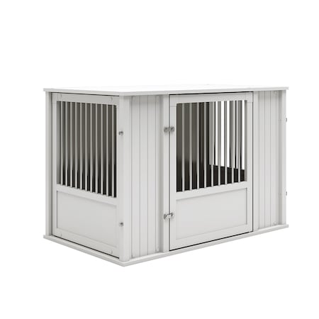 New Age Pet Flexidoor Pet Crate, Antique White, XL EHDFX62-04XL
