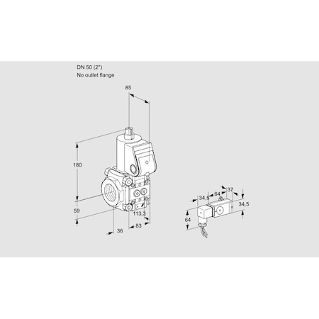 Honeywell Kromschroder VAS3T50/-N/NQ KS88013555