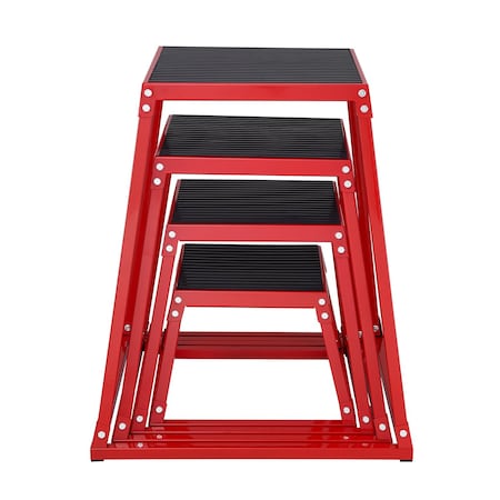 Vevor 30/24/20 Inch 3 in 1 Plyometric Jump Box Fitness Exercise Plyo Box Wooden SS-M-30-24-20