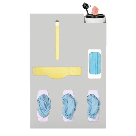 Origin Dispensing Solutions Protective Wear Organizer-ADA Compliant-ABS-Beige PS19402BG