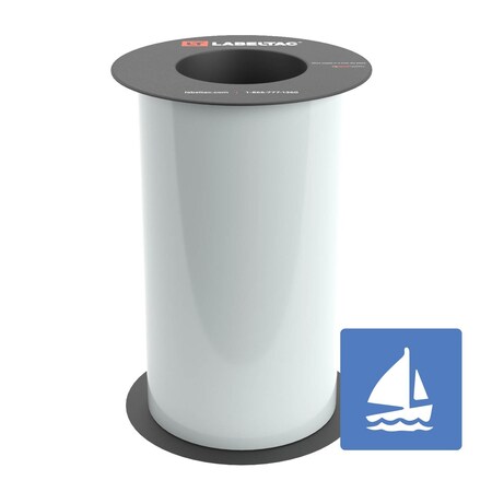 Labeltac Marine Supply 9in x 75ft LT9, Clear LT911MN-C