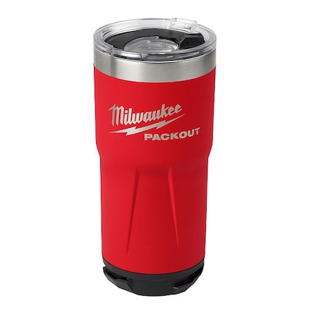 Milwaukee Tool PACKOUT(TM) 20oz Tumbler - Red 48-82-8392R