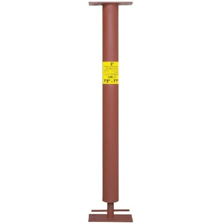 Marshall Stamping Extend-O-Column Series Round Column, 7 ft to 7 ft 4 in AC370/3704