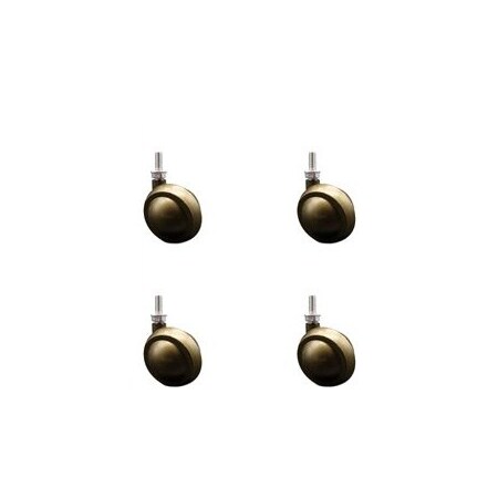 Service Caster 2 Inch Windsor Antique Ball Caster - 5/16 Inch Threaded Stem - SCC, 4PK SCC-TS01S20-DCS-WA-5161812-4