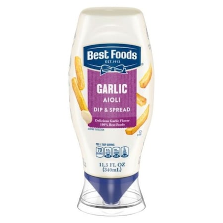 Best Foods Garlic Aioli, 11.5 Ounce, 12PK 69705194