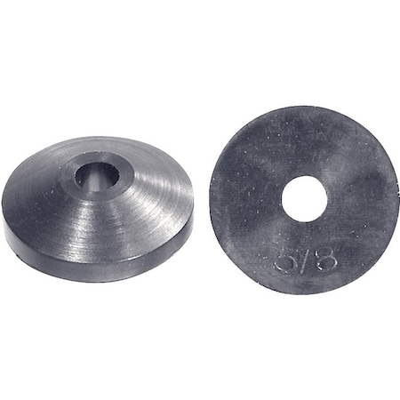 Danco Beveled Washer, Fits Bolt Size 5/8 in Rubber, 5 PK 35099B