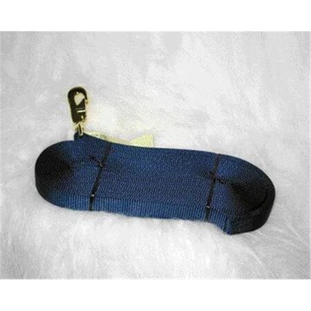 Hamilton Halter Co - Lunge Line With Swivel Single Thick- Navy 26 Feet - 23D NV 342025