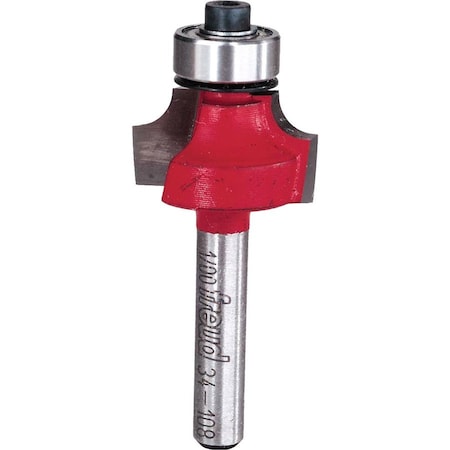 Freud Roundover Router Bit, 7/8" Cutting Dia. 34-108