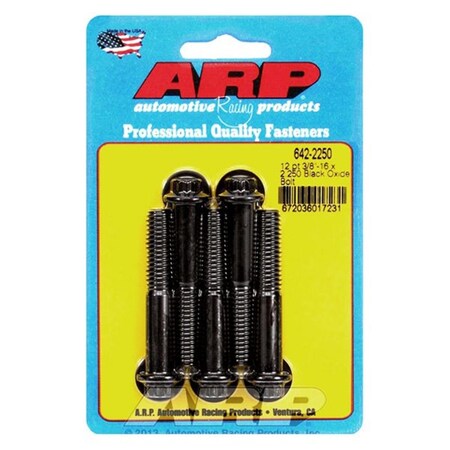 Whole-In-One 642-2250 0.37-16 x 2.25 in. 12 Point Bolt Kit - Set of 5 WH3613478