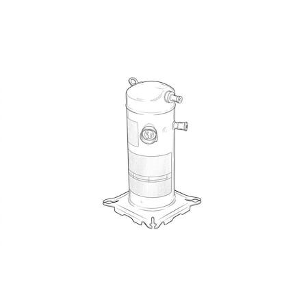 Trane SCROLL COMP-2TON 208-230 410A COM14872