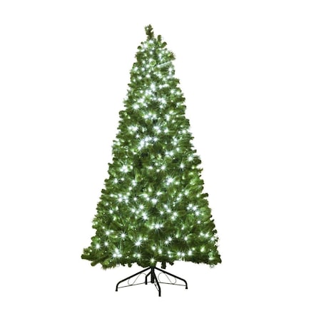 Winterland 12 ft. Blended Pine Tree 3,567 Tips Lit with 1300 Pure White LED WL-TRBM-12-LPW