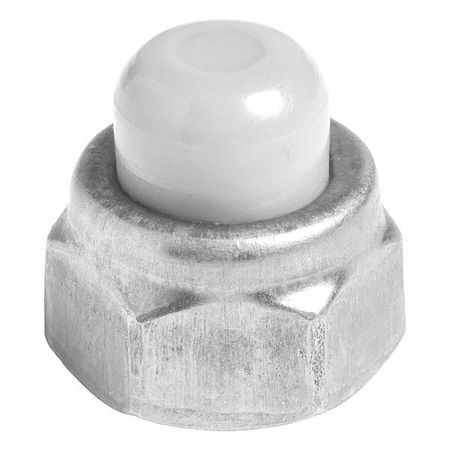 Zoro Select Cap Nut, Plain, Steel, PK25 ZNUT-1207