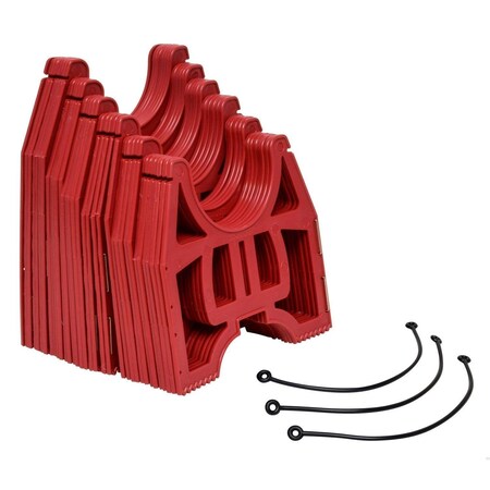 Valterra SLUNKY HOSE SUPPORT, 10FT, RED, BOXED S1000R