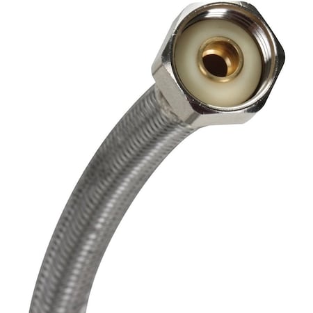 Fluidmaster Water Supply Connector, 3/8 x 1/2 in, Compression x FIP, Vinyl 1FV36