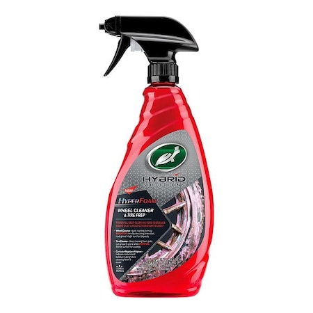 Turtle Wax Wheel Cleaner and Tire Prep, Tire, Wheel and Rim Cleaners, 23 fl oz, Contains Butyl 53734