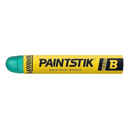 Markal Paint Crayon, Large Tip, Green Color Family, 12 PK 80226