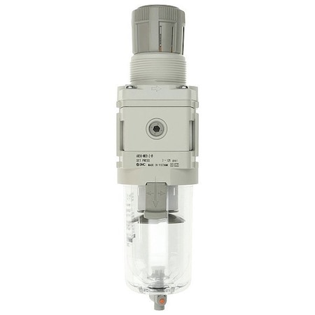 Smc Filter Regulator, 1/2"NPT AW30-N03-Z-D