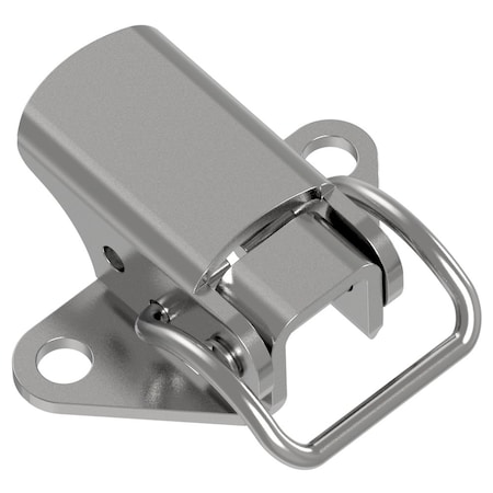 Southco Toggle Style Draw Latch, Small Size, Exposed Mount, Steel, Zinc Plate, Bright chromate TL-20-102-07