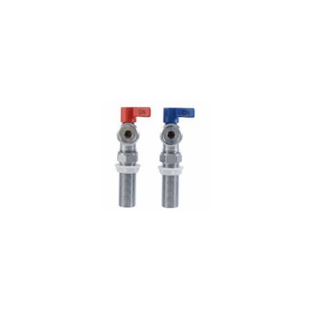 Sharkbite Washing Machine Valve, Quarter Turn, 1/2 x 3/4 In pair WMV1234Z2