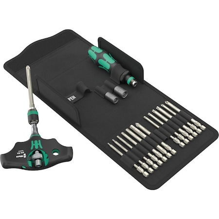 Wera Kraftform Kompakt 400 RA SHK Set 1, 18 pieces 5136072001