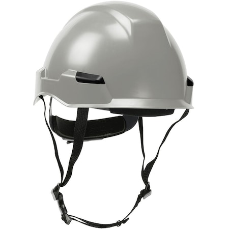 Dynamic Industrial Climbing Helmet w/Polycarbonate / ABS Shell, Nylon Suspension, Wheel Ratchet Adjustment an 280-HP141R-09