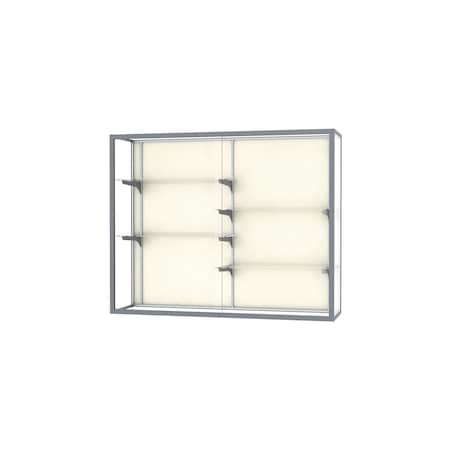 Ghent Champion Wall Case Display 60x48x16, Plaque 2040-5-PB-SN