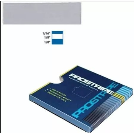 Prostripe Single Color Multiple Striping Tape, 150 ft x 3/16 in, Slate Gray R41066