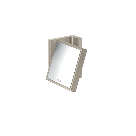 Axor Universal Rectangular Shaving Mirror in Brushed Nickel 42649820
