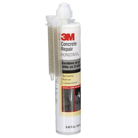 3M Concrete Repair Compound, Cartridge, Gray, Concrete Repair 96596