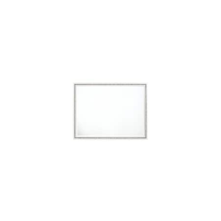 Homeroots 35" White Wood Framed Mounted Dresser Mirror 486459