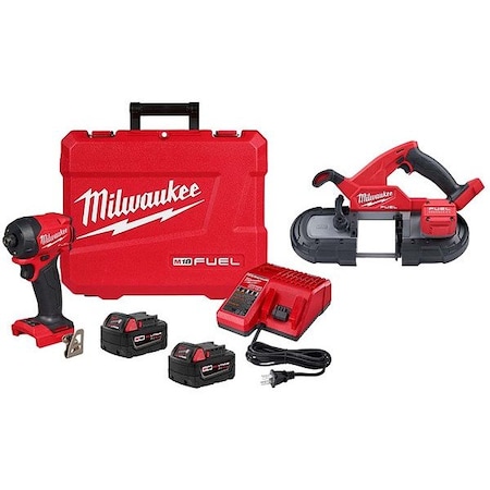 Milwaukee Tool M18 FUEL Hydraulic Driver Kit + Band Saw 2761-22, 2829-20