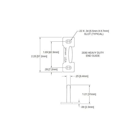 Le Johnson Floor Guide Nickel & White 2030