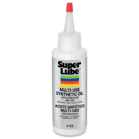 Super Lube 4 oz Bottle, Hydraulic Oil, 118 ISO Viscosity, 85W SAE 51004