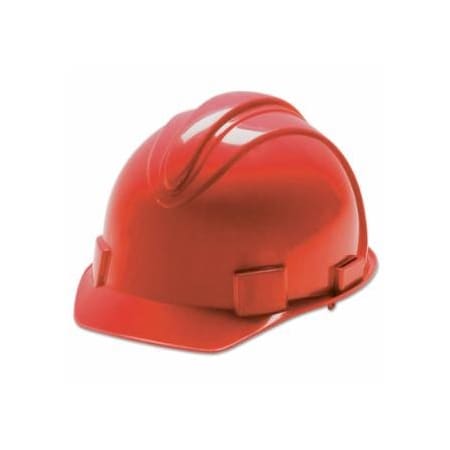 Jackson Safety CHARGER Hard Hats, 4 Point Ratchet, Red 138-20394
