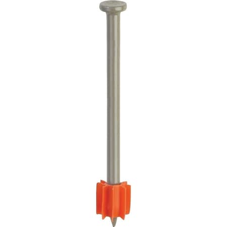 Ramset 1516E Ramguard Pin, 0145 in Dia Shank, Steel, Zinc 9167