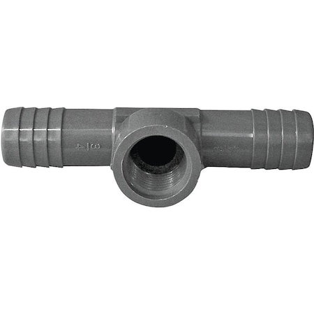 Genova TEE POLY 34BARB X 12FPT UPVCFRT-070705