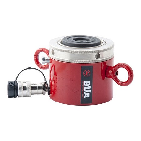 Bva Hydraulics Hollow Hydraulic Rams, Steel, 60 ton Cap. HLNF6002